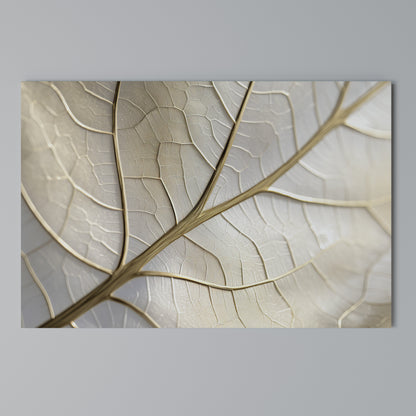 GOLDEN LEAF WHISPERS Horizontal Canvas Print