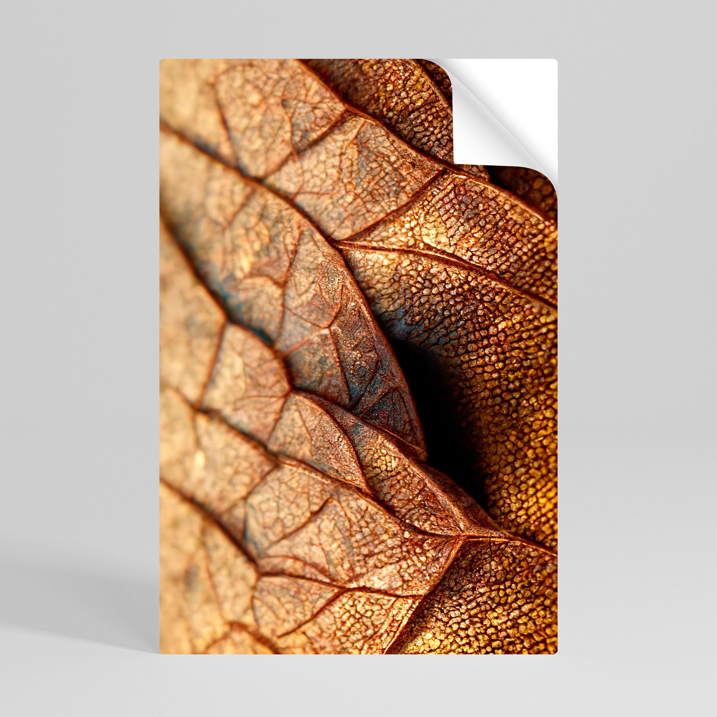 RUSTIC TEXTURE STUDY Peel and Stick Vertical Poster