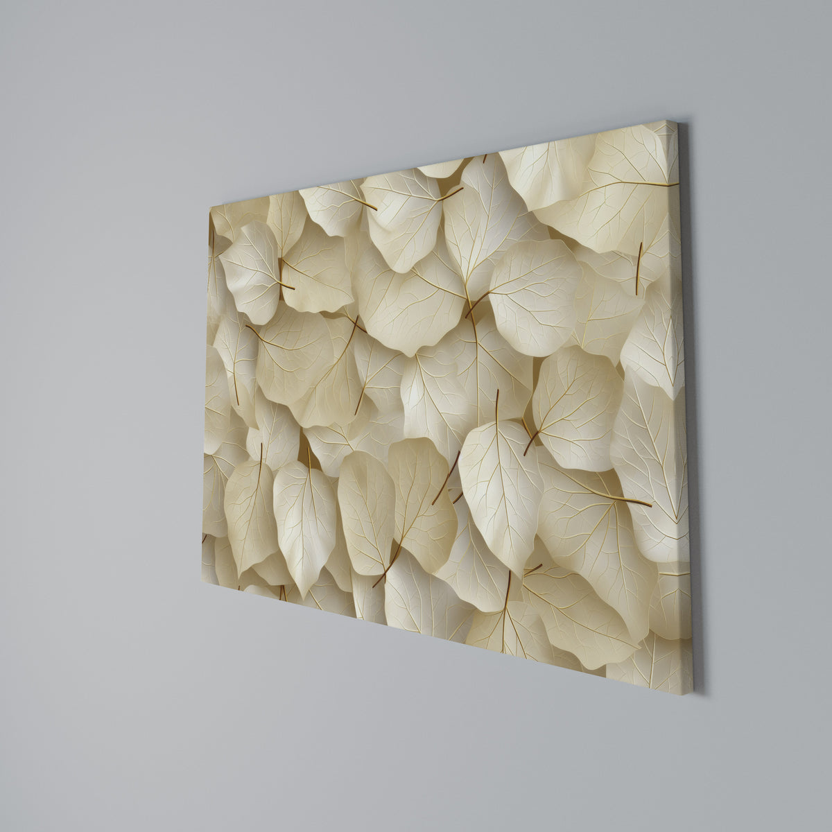 VELLUM LEAF SYMPHONY Horizontal Canvas Print