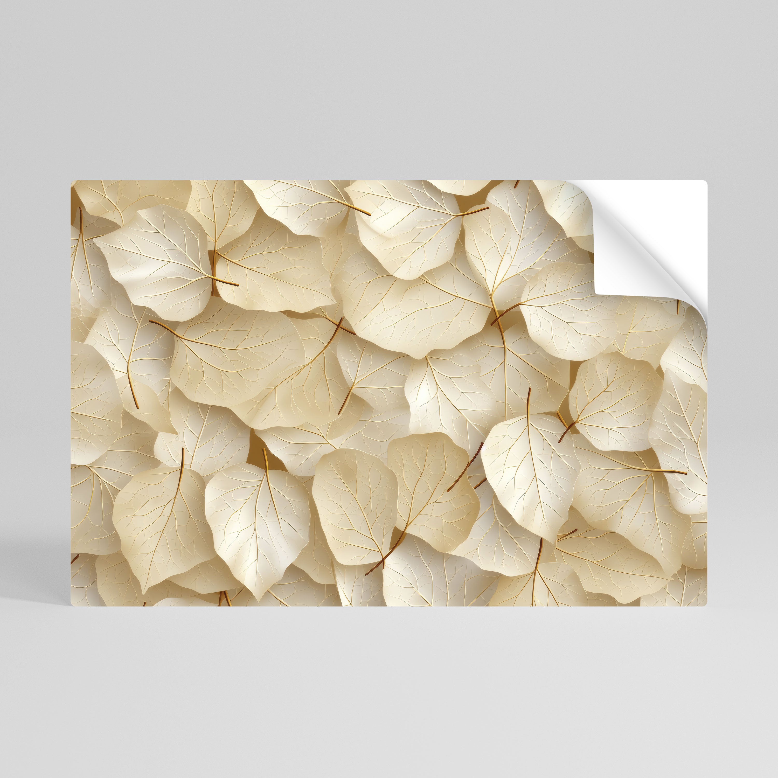 VELLUM LEAF SYMPHONY Peel and Stick Horizontal Poster