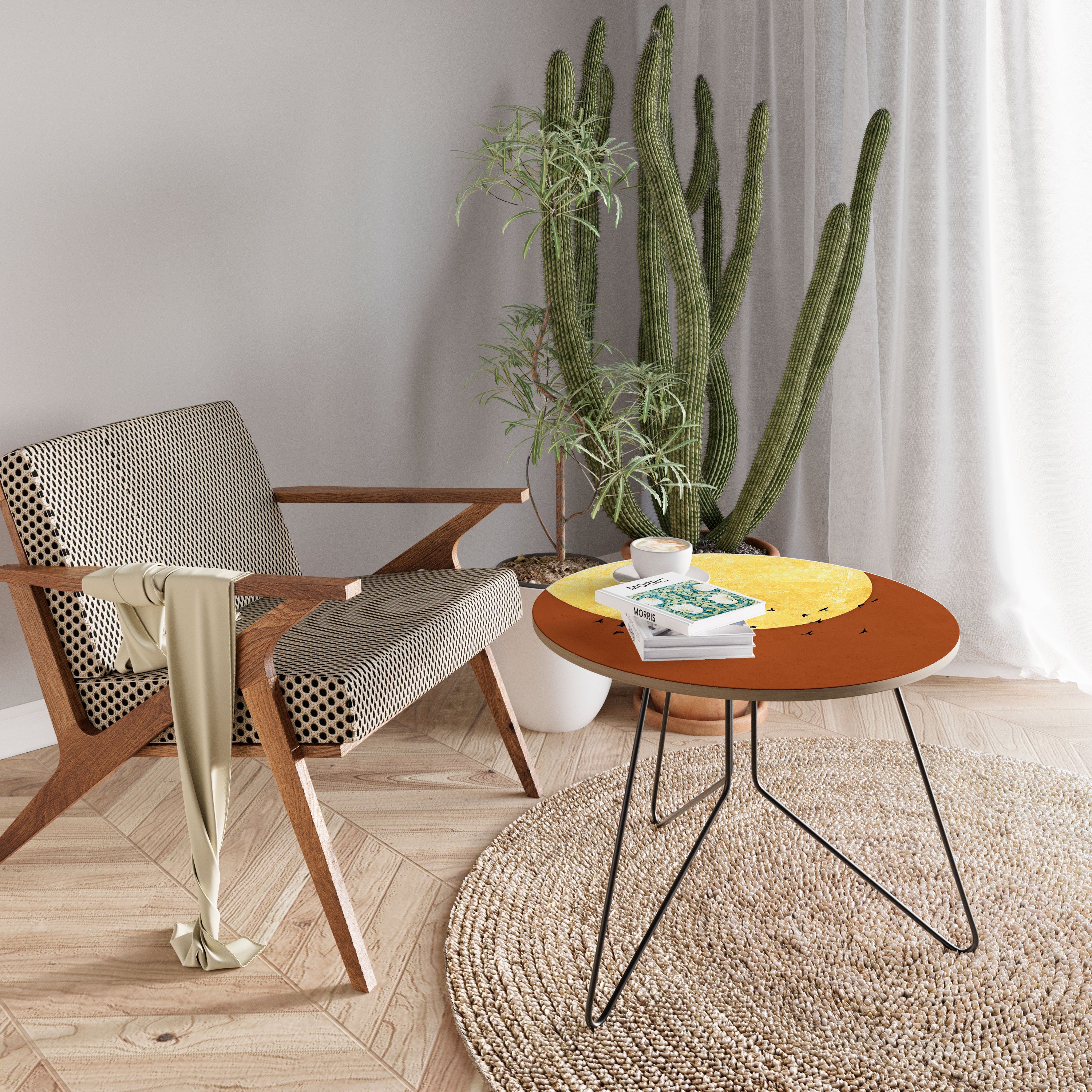 MOONLIT MIGRATION Konferenční stolek