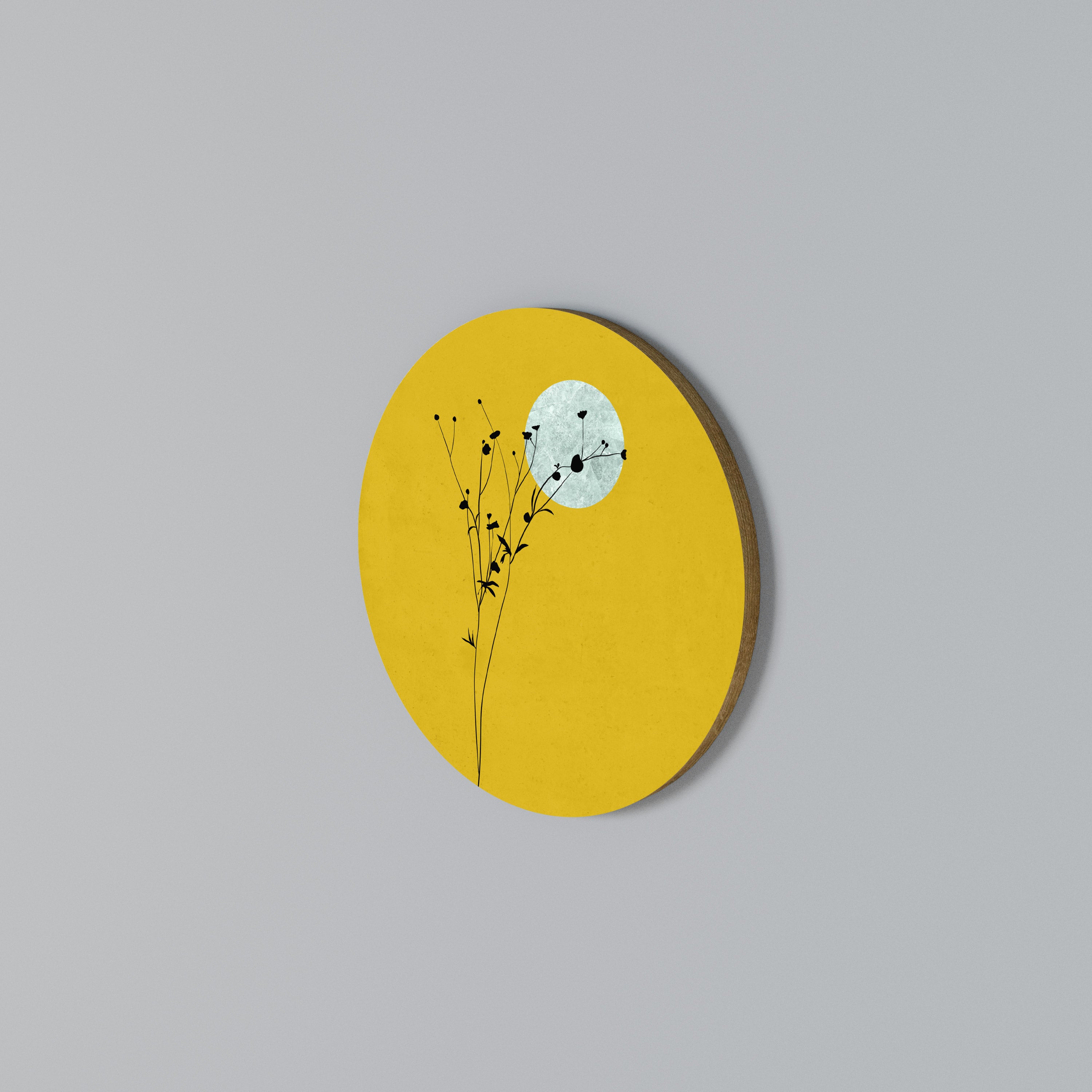 RISE IN THE LIGHT Round Wall Art