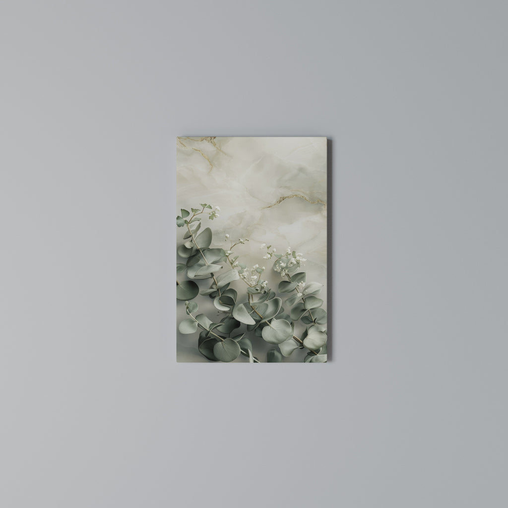 ELEGANT LEAF BALLET Vertical Canvas Print