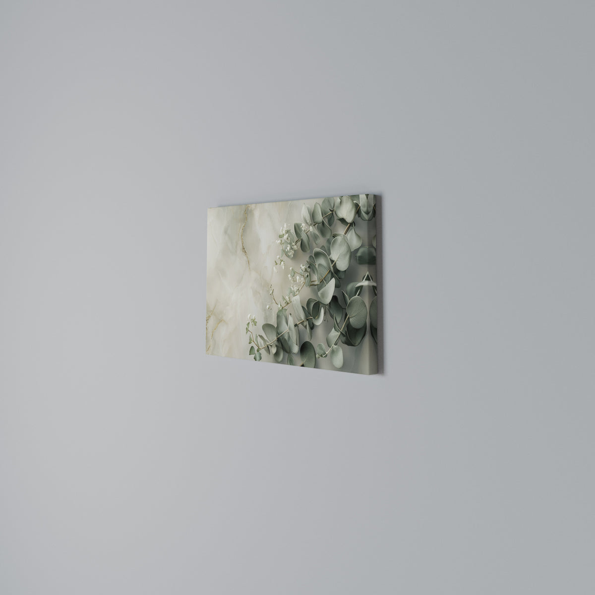 ELEGANT LEAF BALLET Horizontal Canvas Print