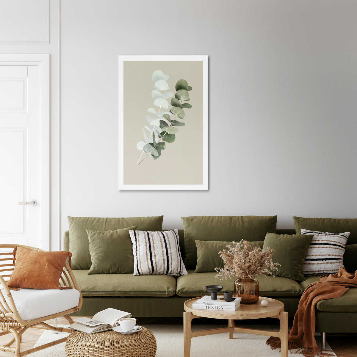 TRANSLUCENT NATURE Vertical Canvas Print
