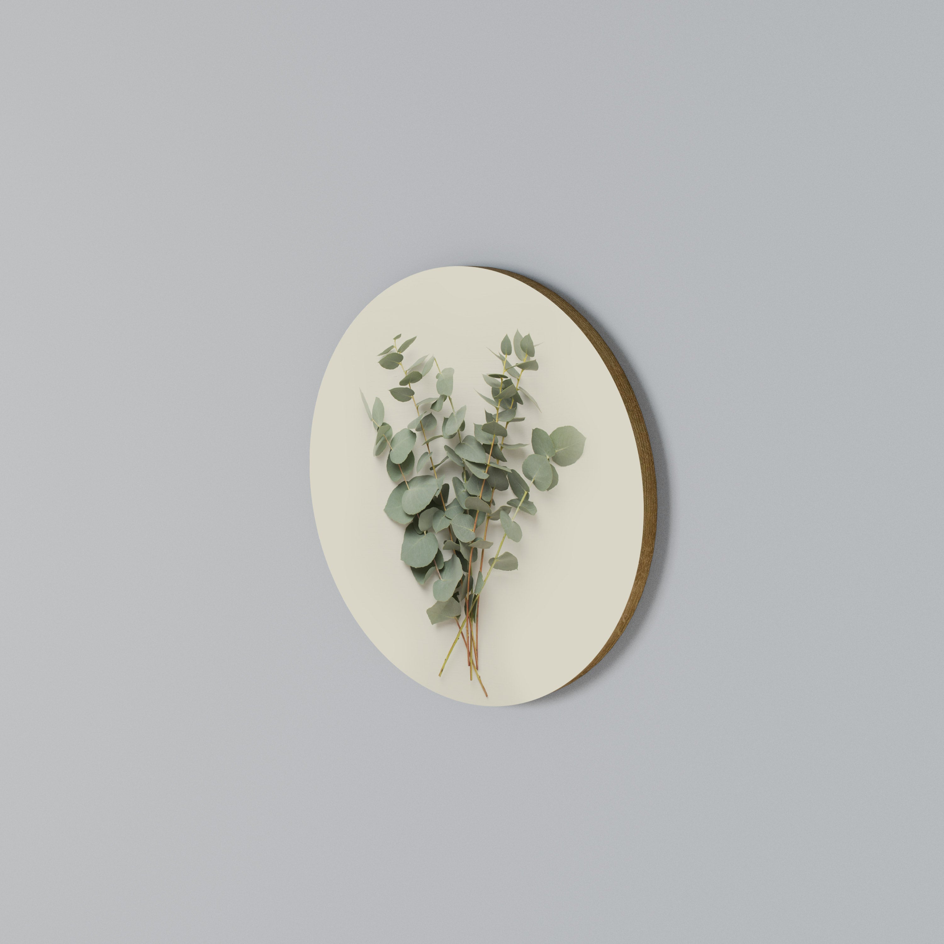 FOLIAGE FANTASIES Round Wall Art