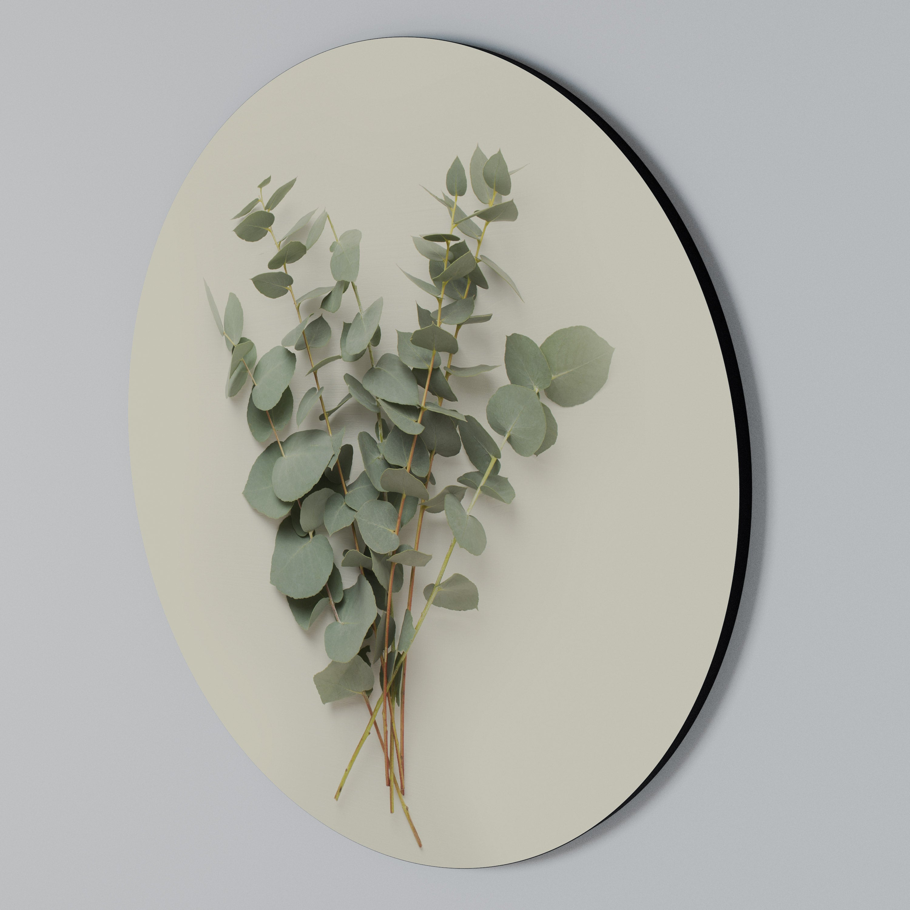 FOLIAGE FANTASIES Round Wall Art