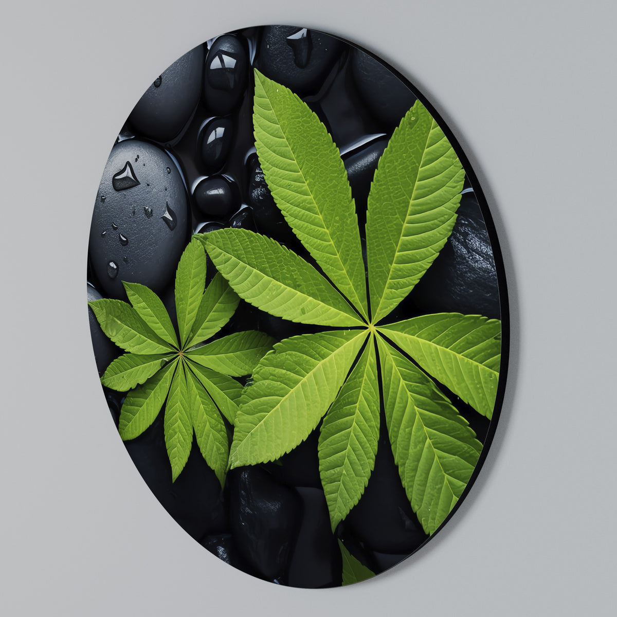 NATURE'S EMBRACE Kulatá nástěnná dekorace