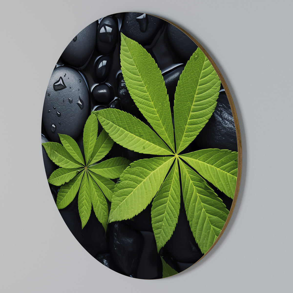 NATURE'S EMBRACE Kulatá nástěnná dekorace