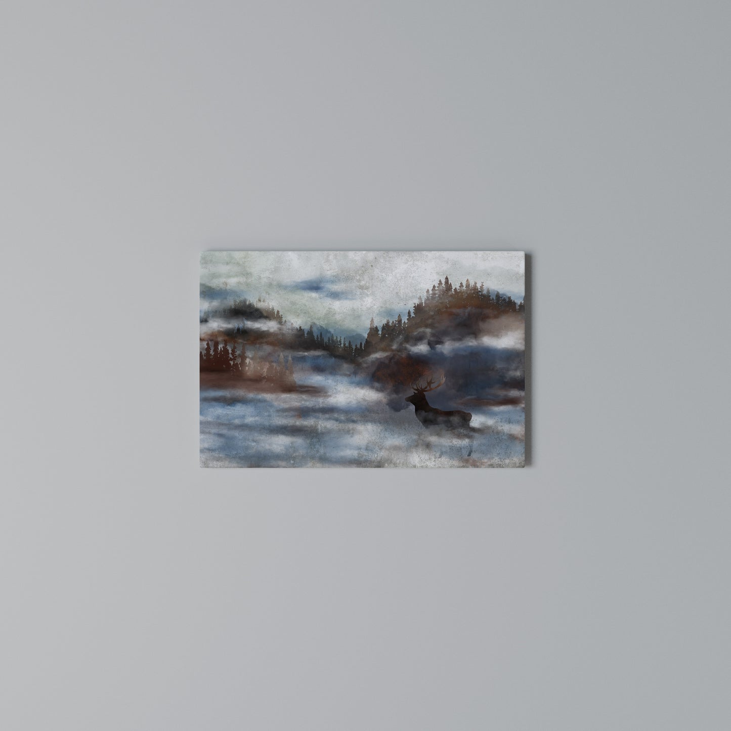 HARMONY IN HAZE Horizontal Canvas Print