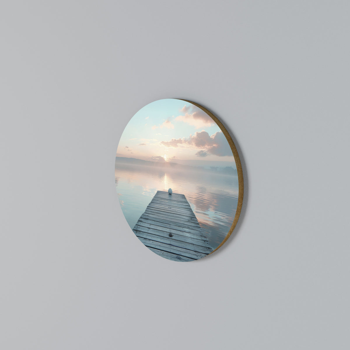 GENTLE MORNING MYSTIQUE Kulatá nástěnná dekorace