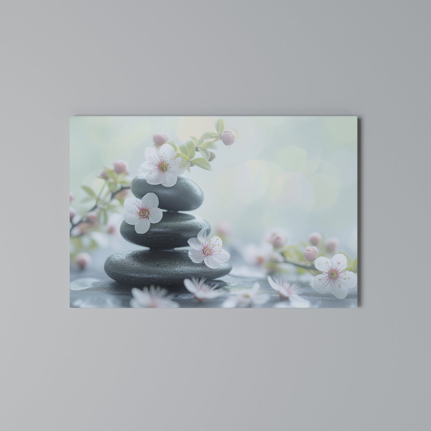 MINDFUL MOMENTS Horizontal Canvas Print