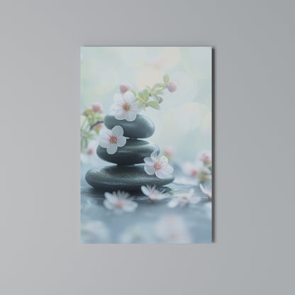 MINDFUL MOMENTS Vertical Canvas Print