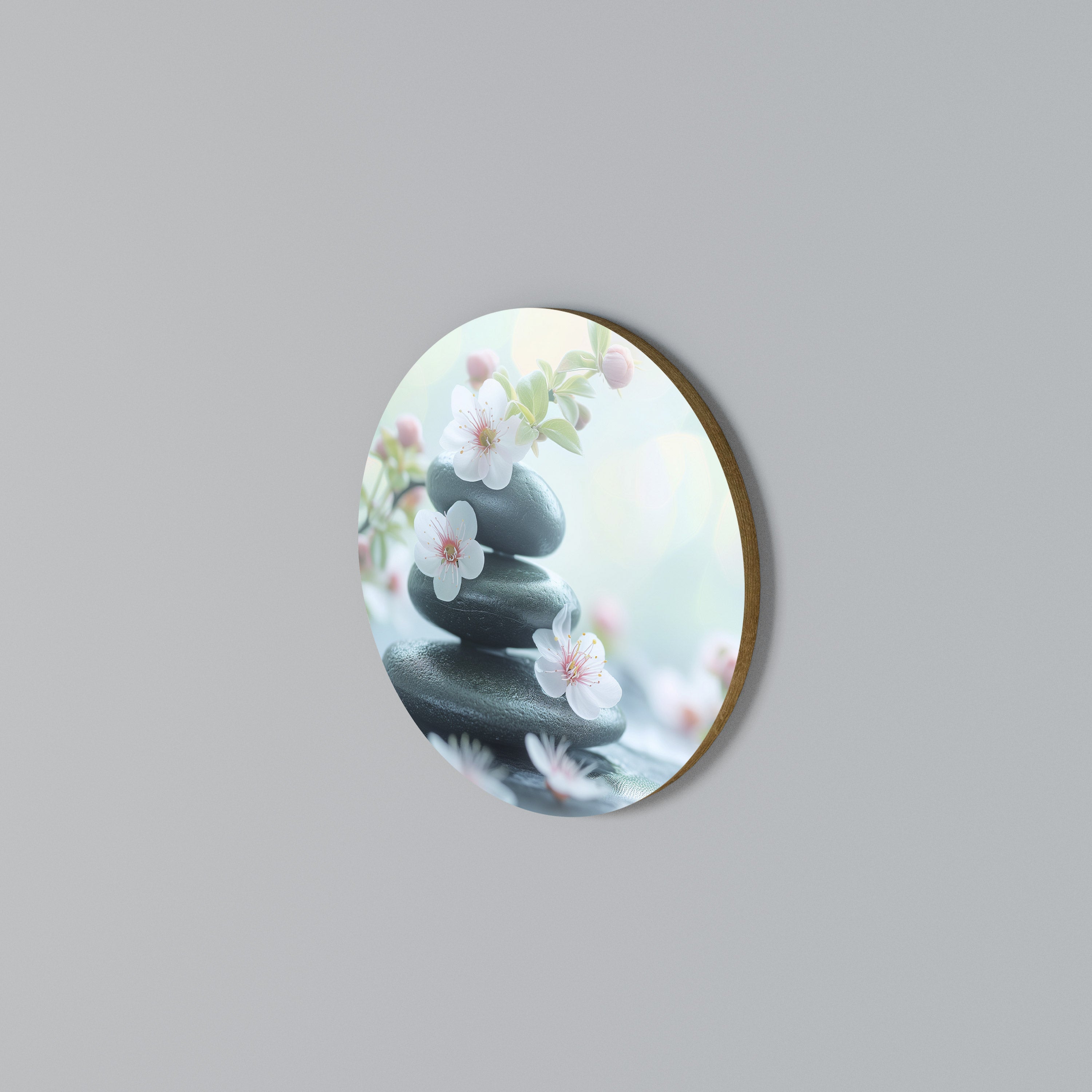 MINDFUL MOMENTS Round Wall Art