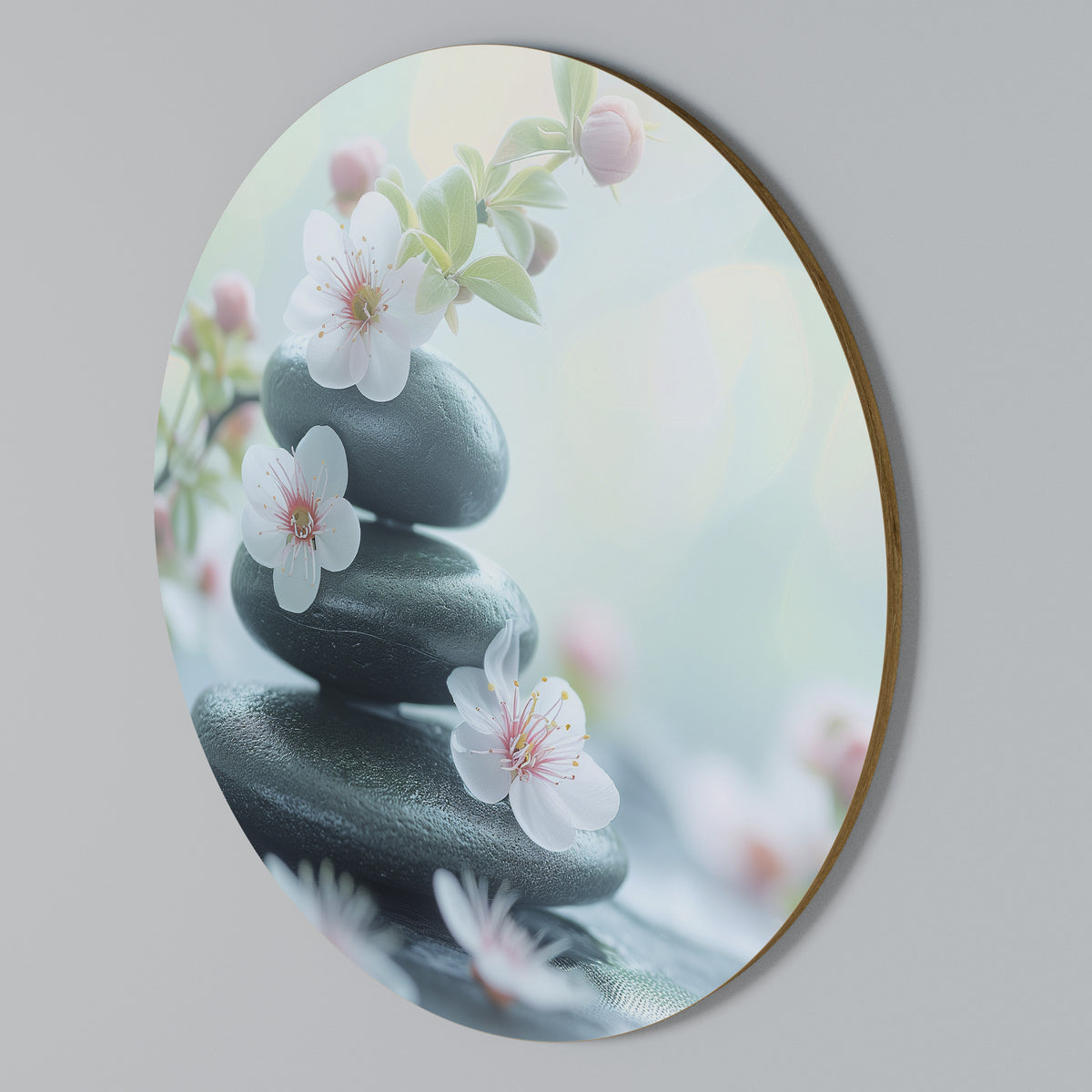 MINDFUL MOMENTS Kulatá nástěnná dekorace