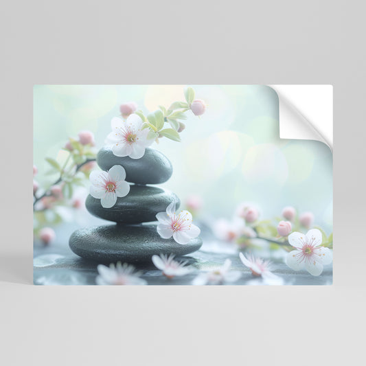 MINDFUL MOMENTS Vodorovný samolepicí plakát