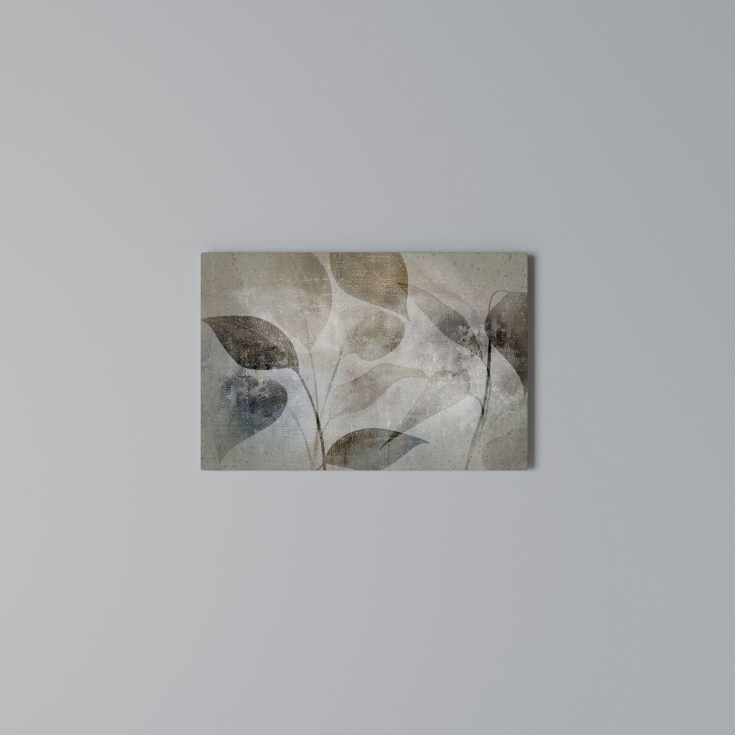 SERENE BOTANICAL HARMONY Horizontal Canvas Print