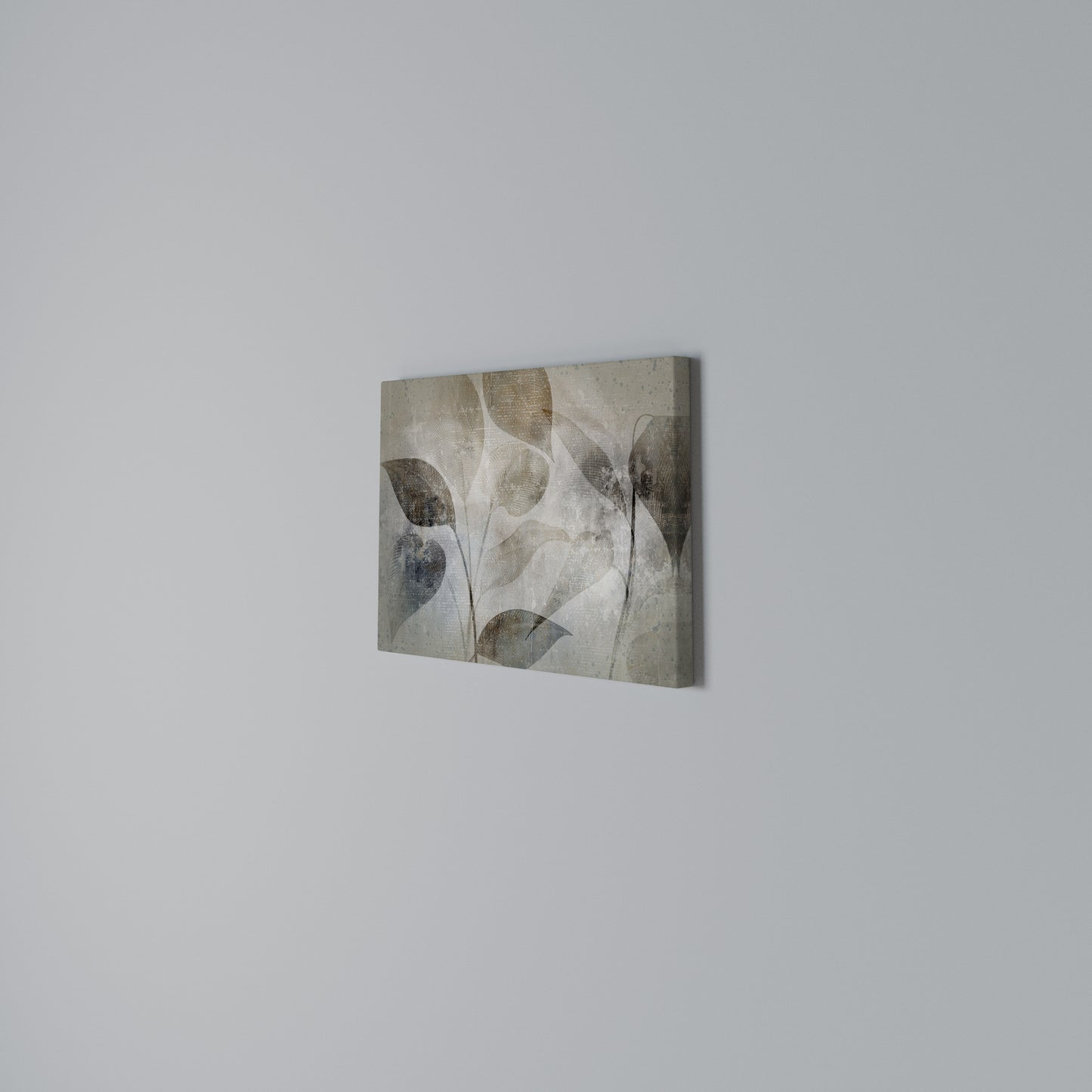 SERENE BOTANICAL HARMONY Horizontal Canvas Print