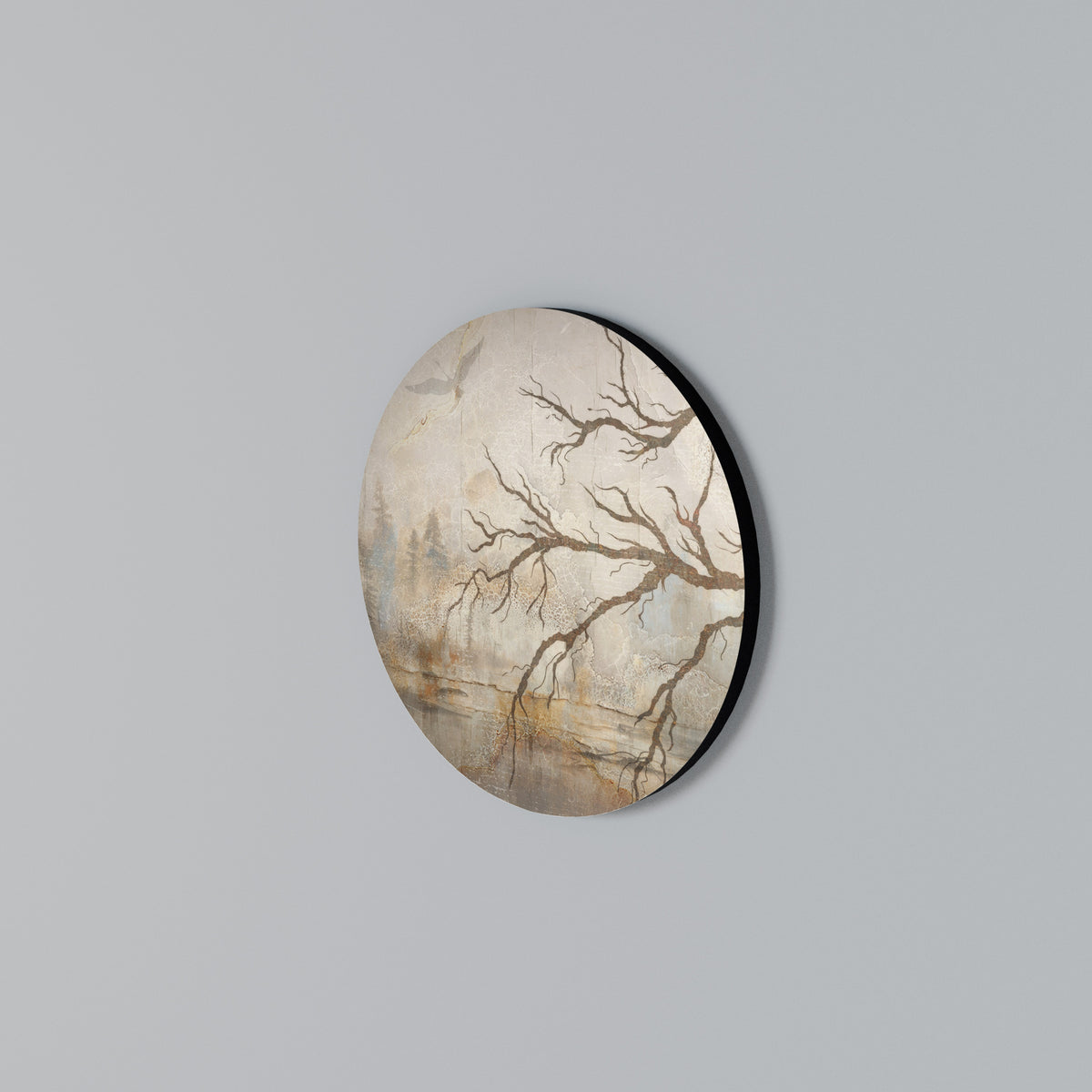 FLIGHT OF FANTASY Kulatá nástěnná dekorace