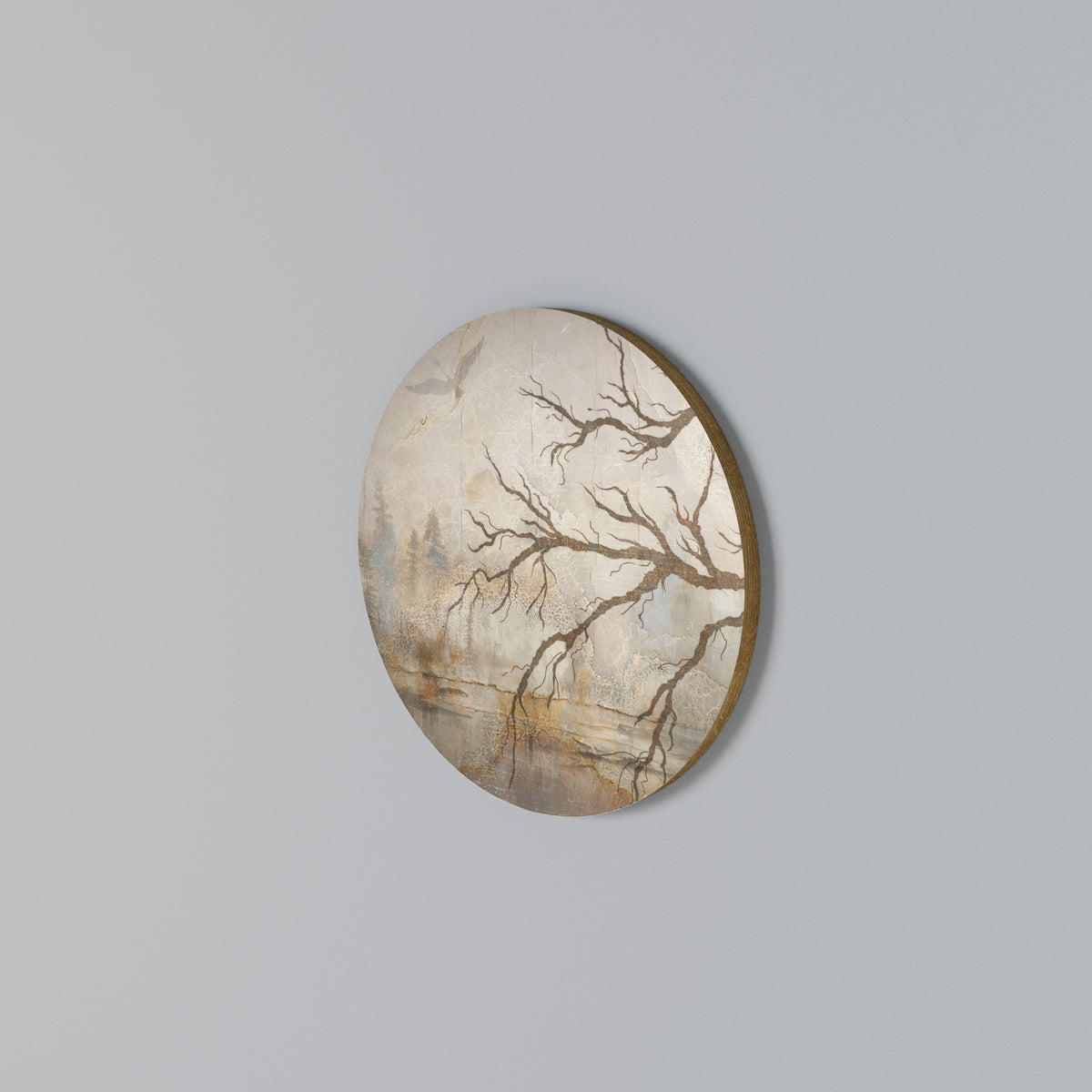 FLIGHT OF FANTASY Kulatá nástěnná dekorace