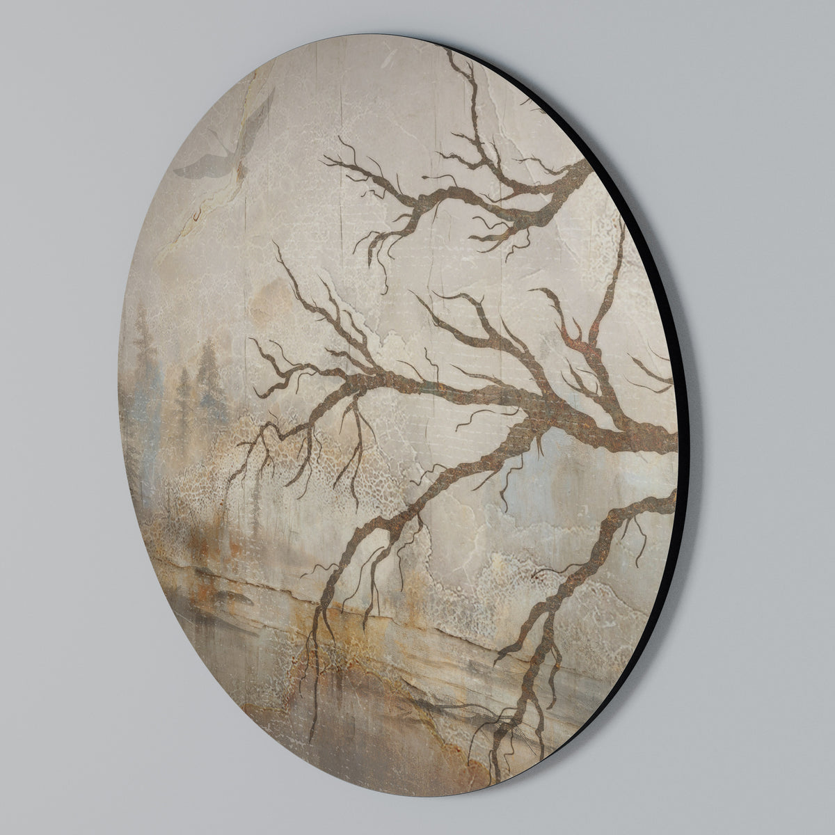 FLIGHT OF FANTASY Kulatá nástěnná dekorace