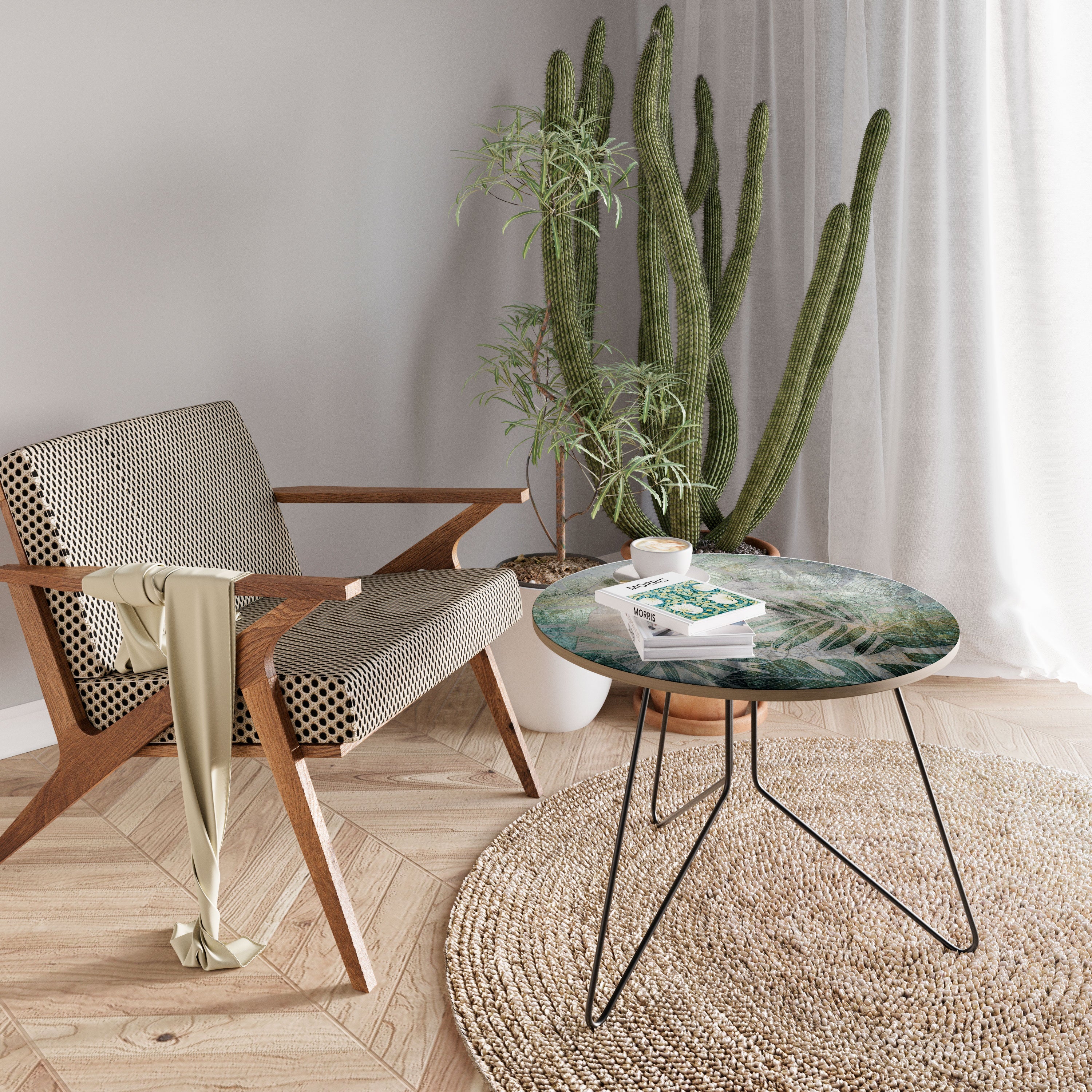 HARMONY IN GREENERY Konferenční stolek