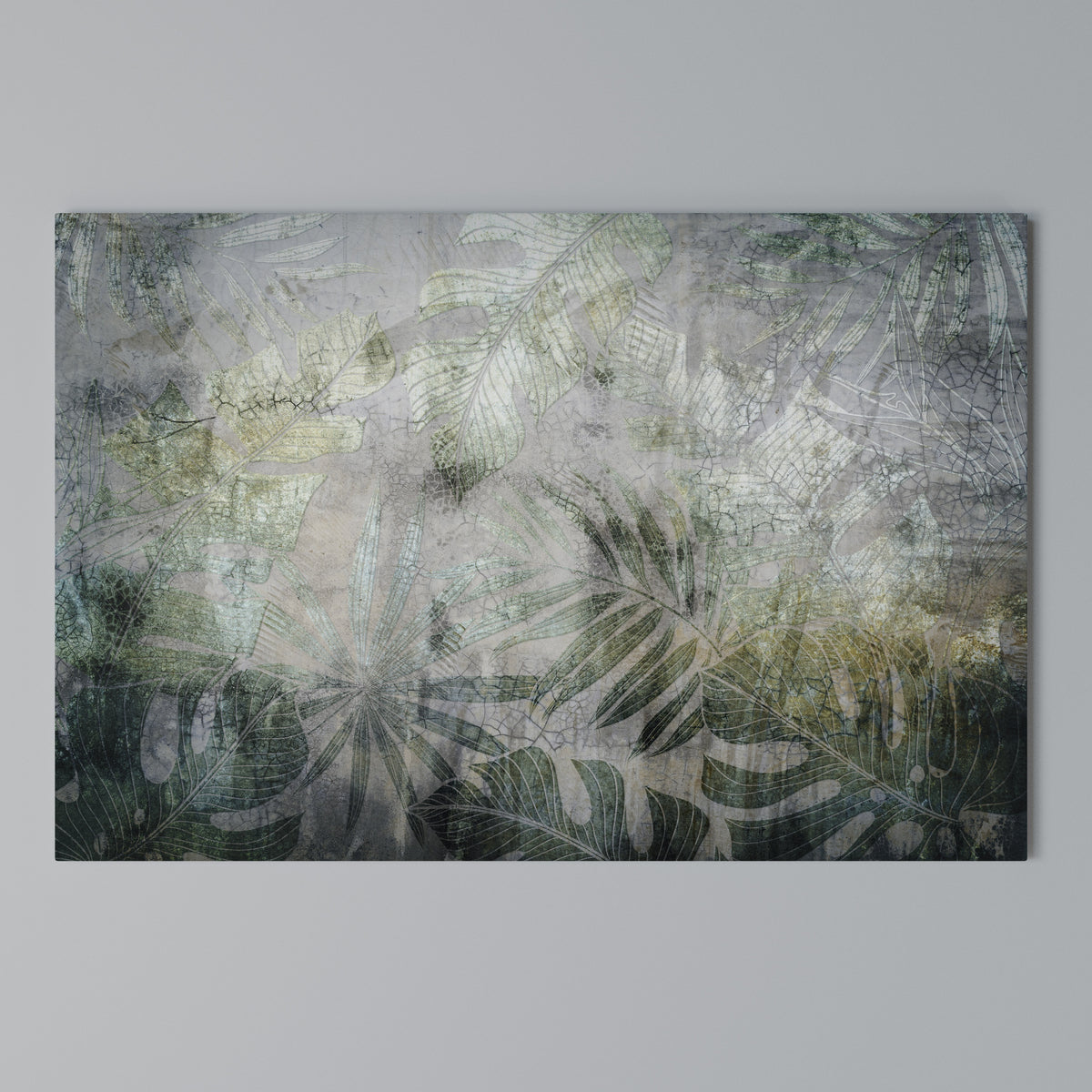 HARMONY IN GREENERY Horizontal Canvas Print