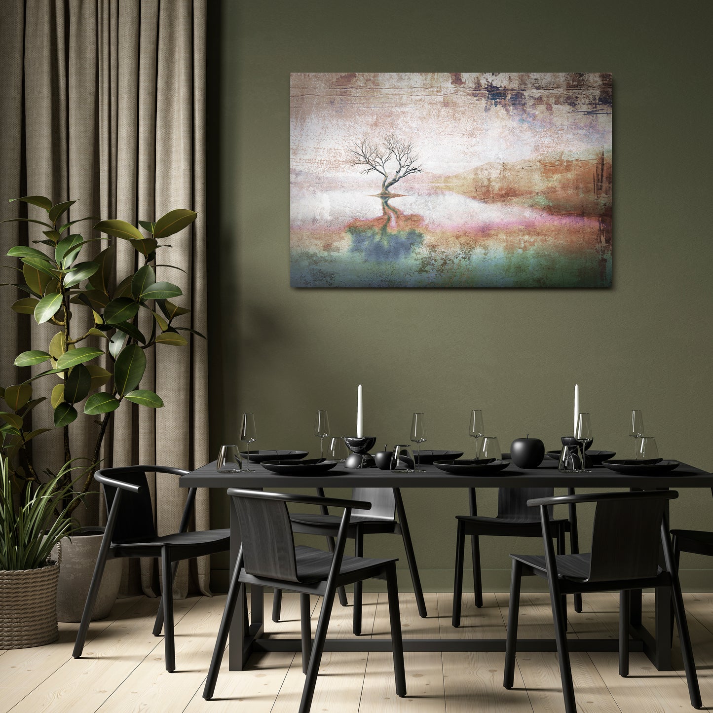 FADING MEMORIES Horizontal Canvas Print
