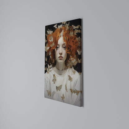 BUTTERFLY DREAMS Vertical Canvas Print