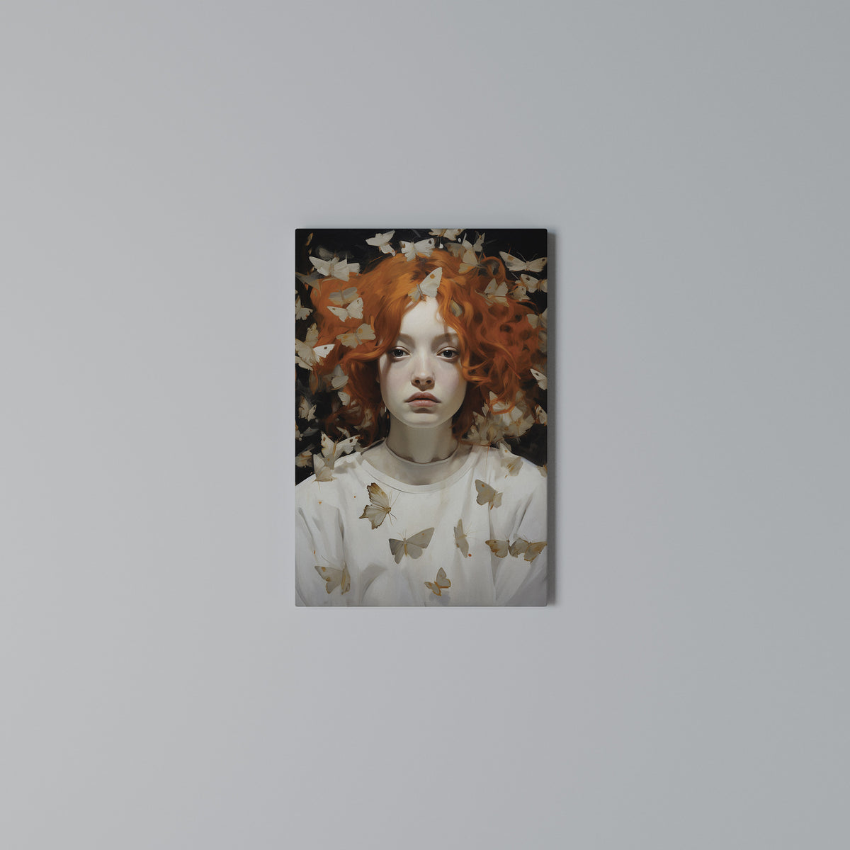 BUTTERFLY DREAMS Vertical Canvas Print
