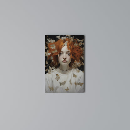 BUTTERFLY DREAMS Vertical Canvas Print