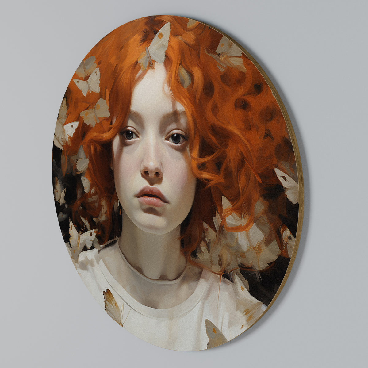 BUTTERFLY DREAMS Kulatá nástěnná dekorace