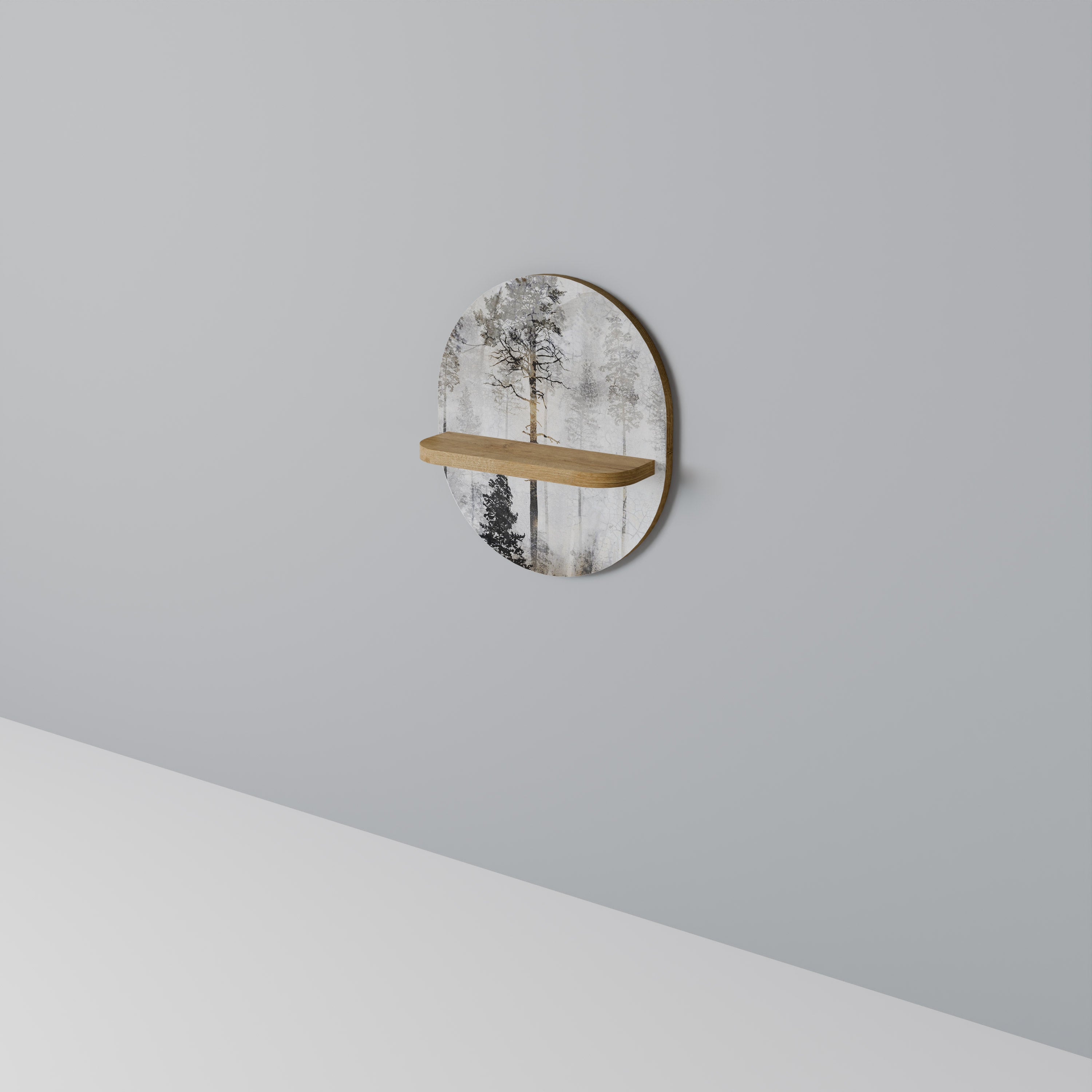 FADE IN THE TREES Art Shelf