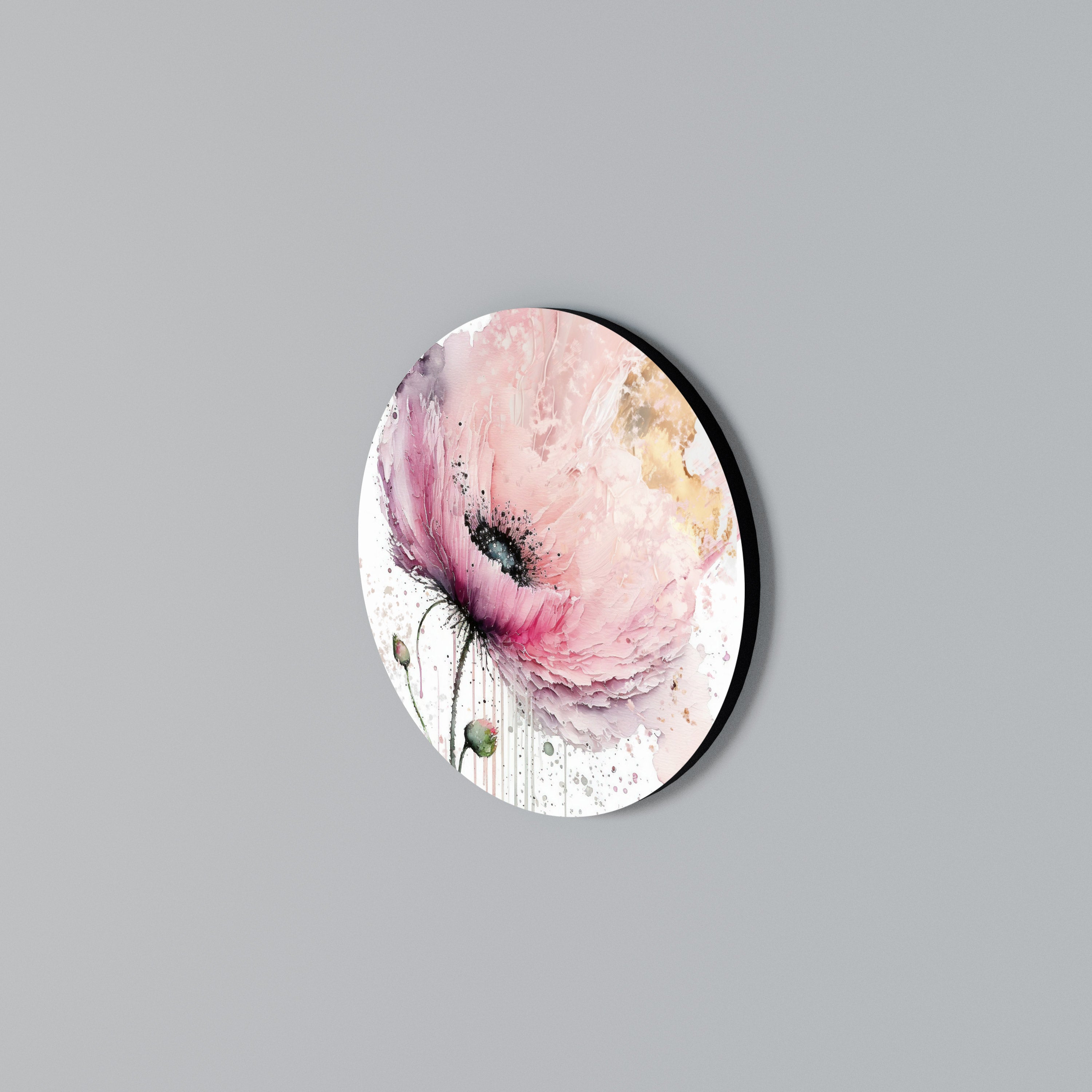 VIVID TRANQUILITY Round Wall Art