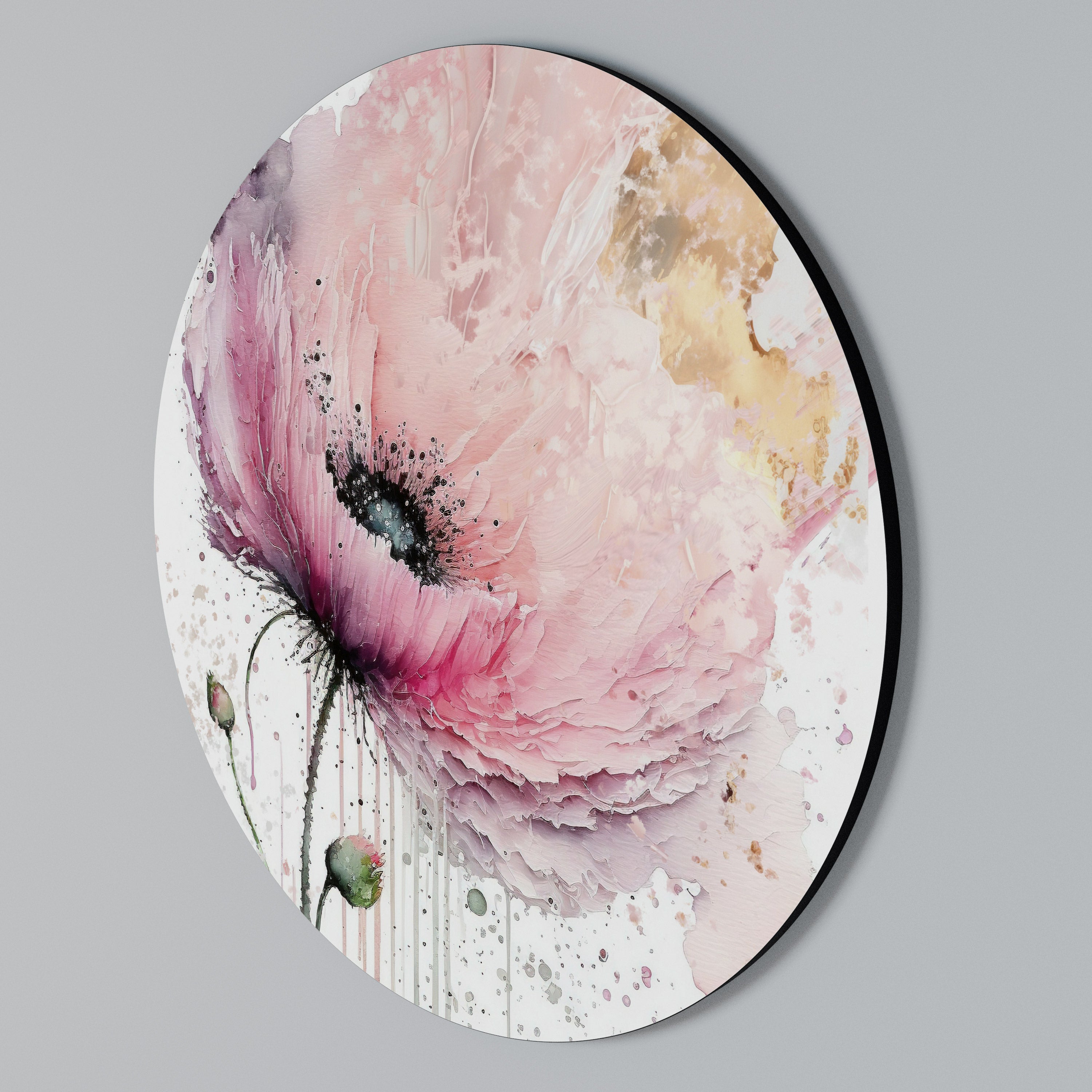 VIVID TRANQUILITY Round Wall Art
