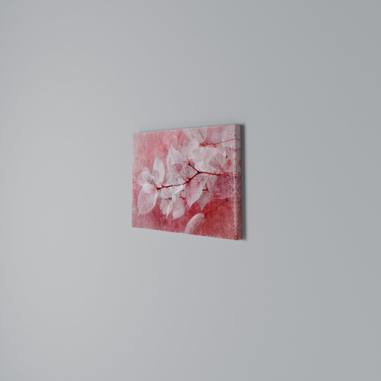 ETHERAL PETAL GLOW Horizontal Canvas Print