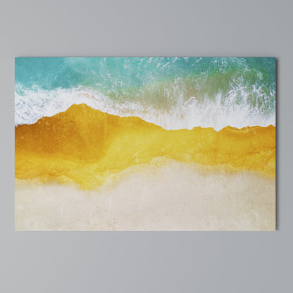 TRILOGY OF TIDES Horizontal Canvas Print