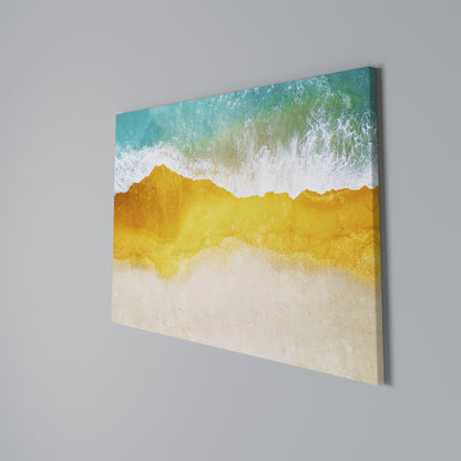 TRILOGY OF TIDES Horizontal Canvas Print