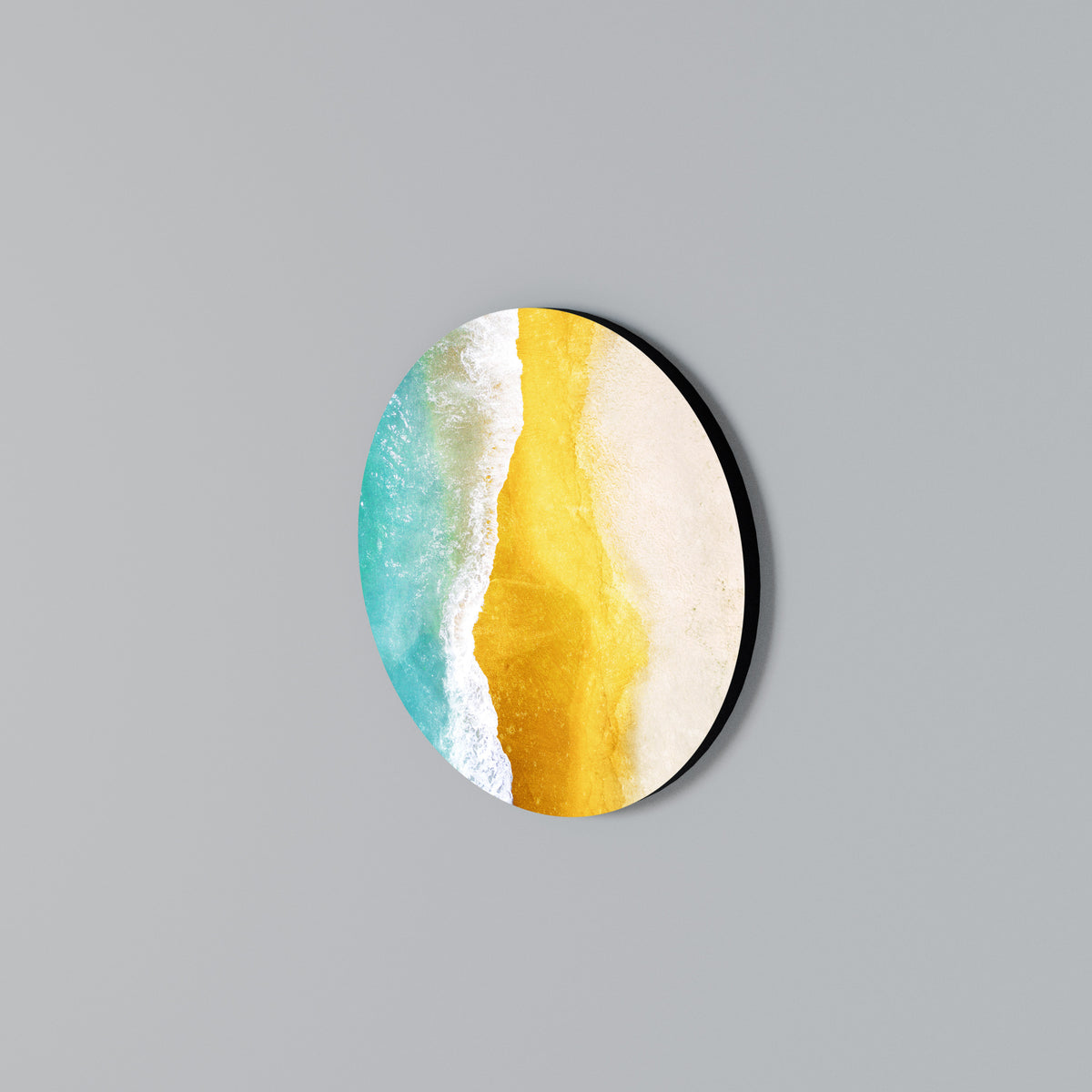 TRILOGY OF TIDES Kulatá nástěnná dekorace