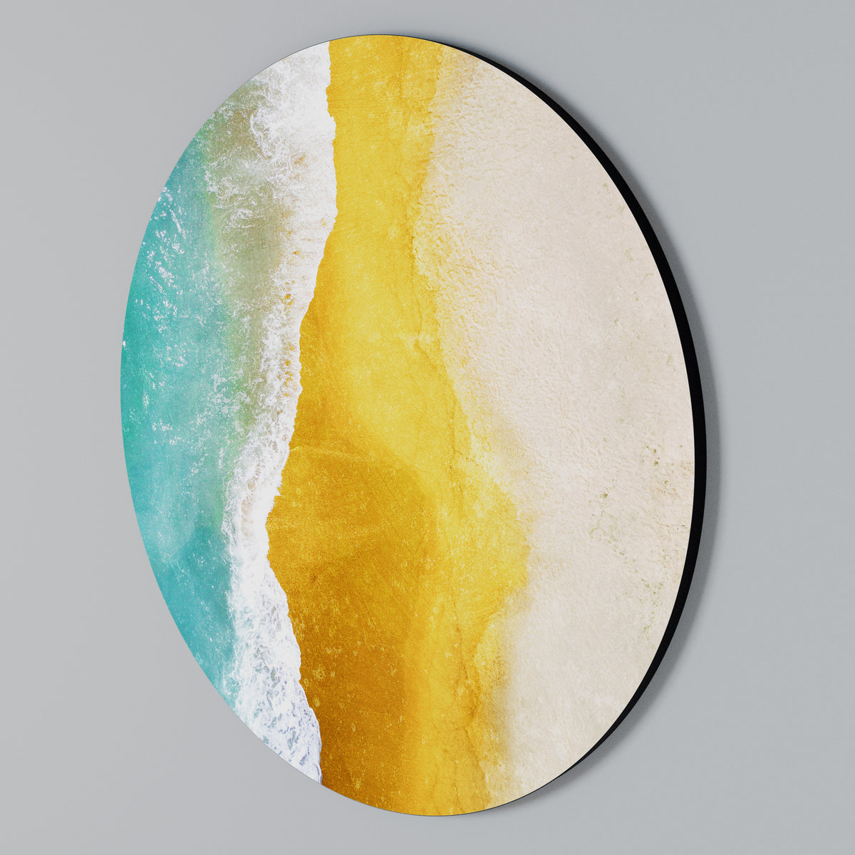 TRILOGY OF TIDES Kulatá nástěnná dekorace