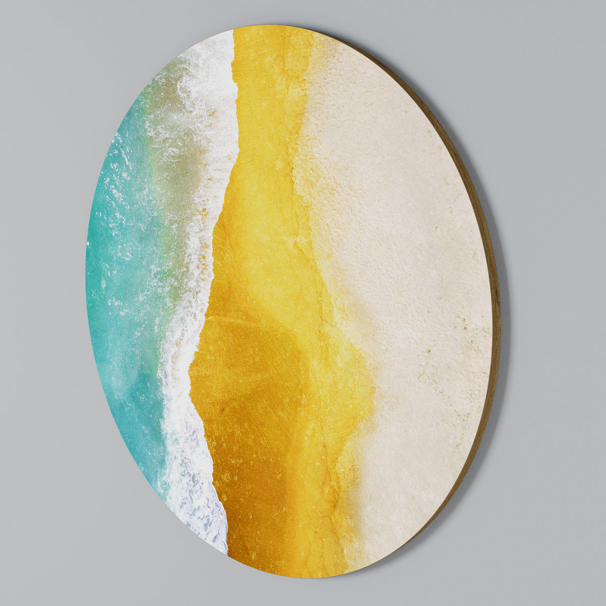 TRILOGY OF TIDES Kulatá nástěnná dekorace