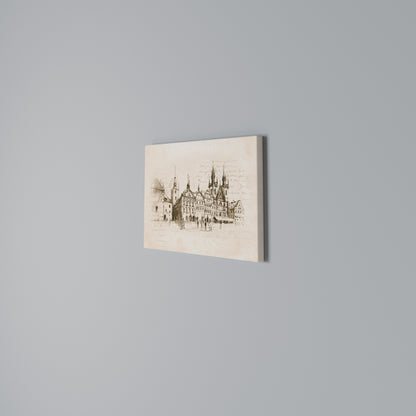 WHISPERS OF ARCHITECTURE Horizontal Canvas Print