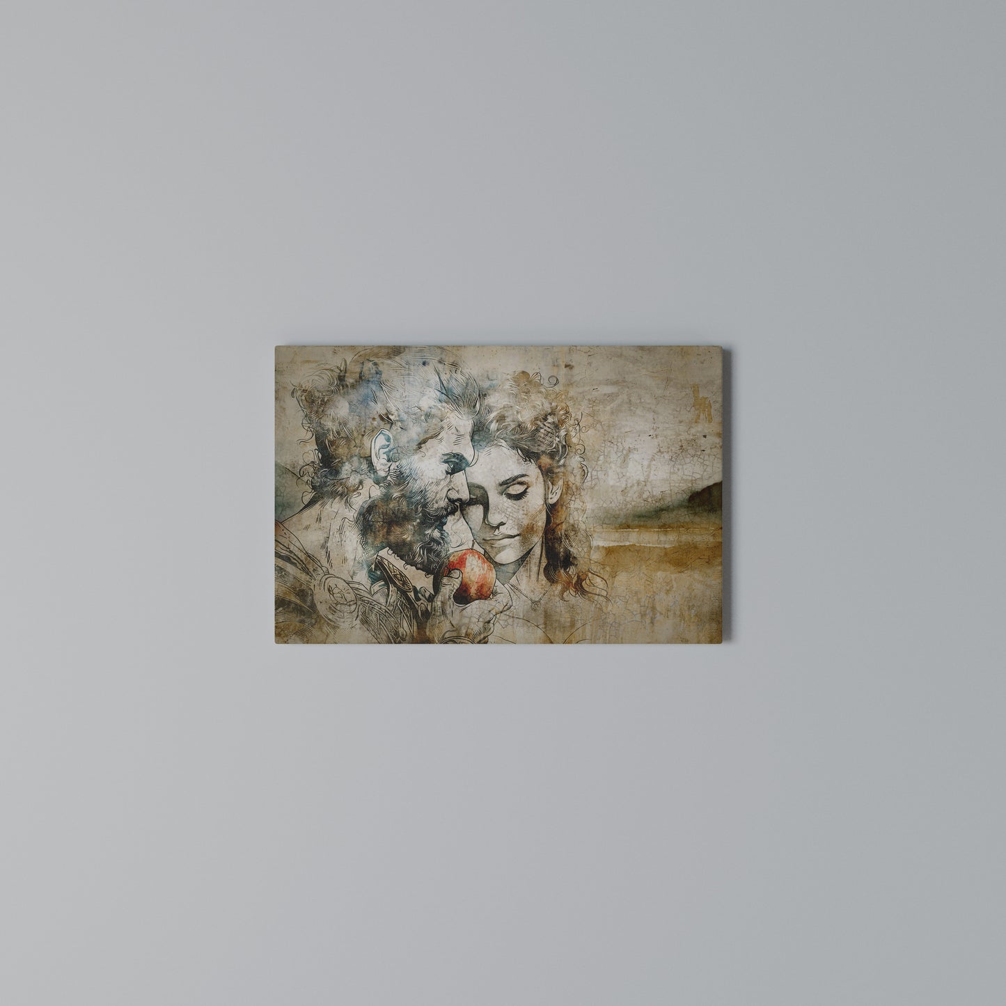 WHISPERS OF TEMPTATION Horizontal Canvas Print