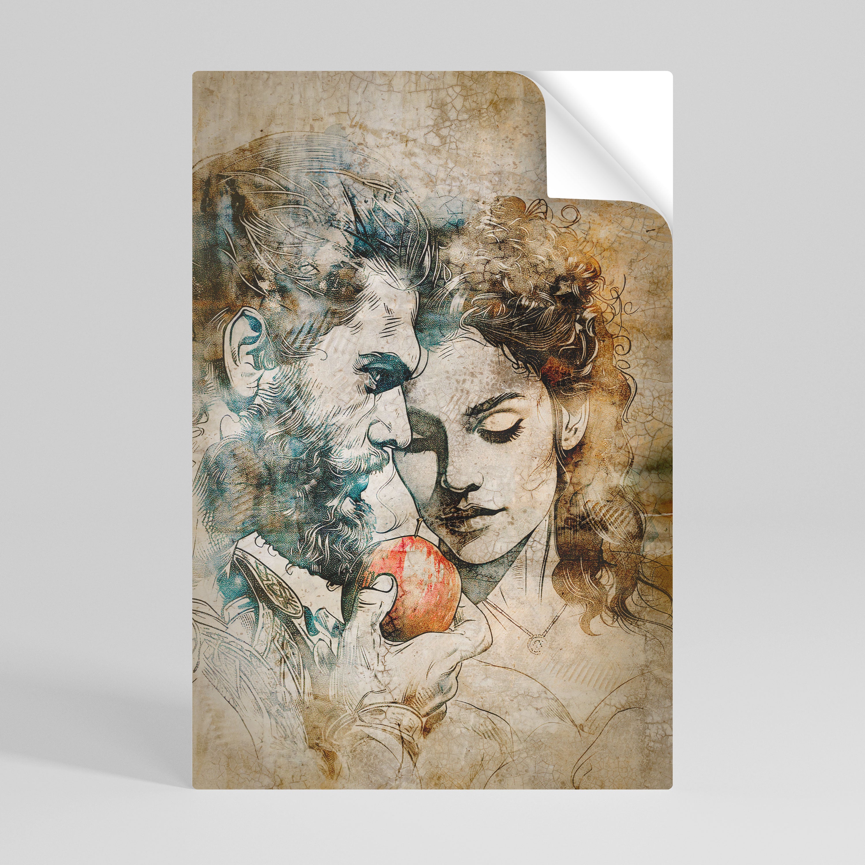 WHISPERS OF TEMPTATION Svislý samolepicí plakát