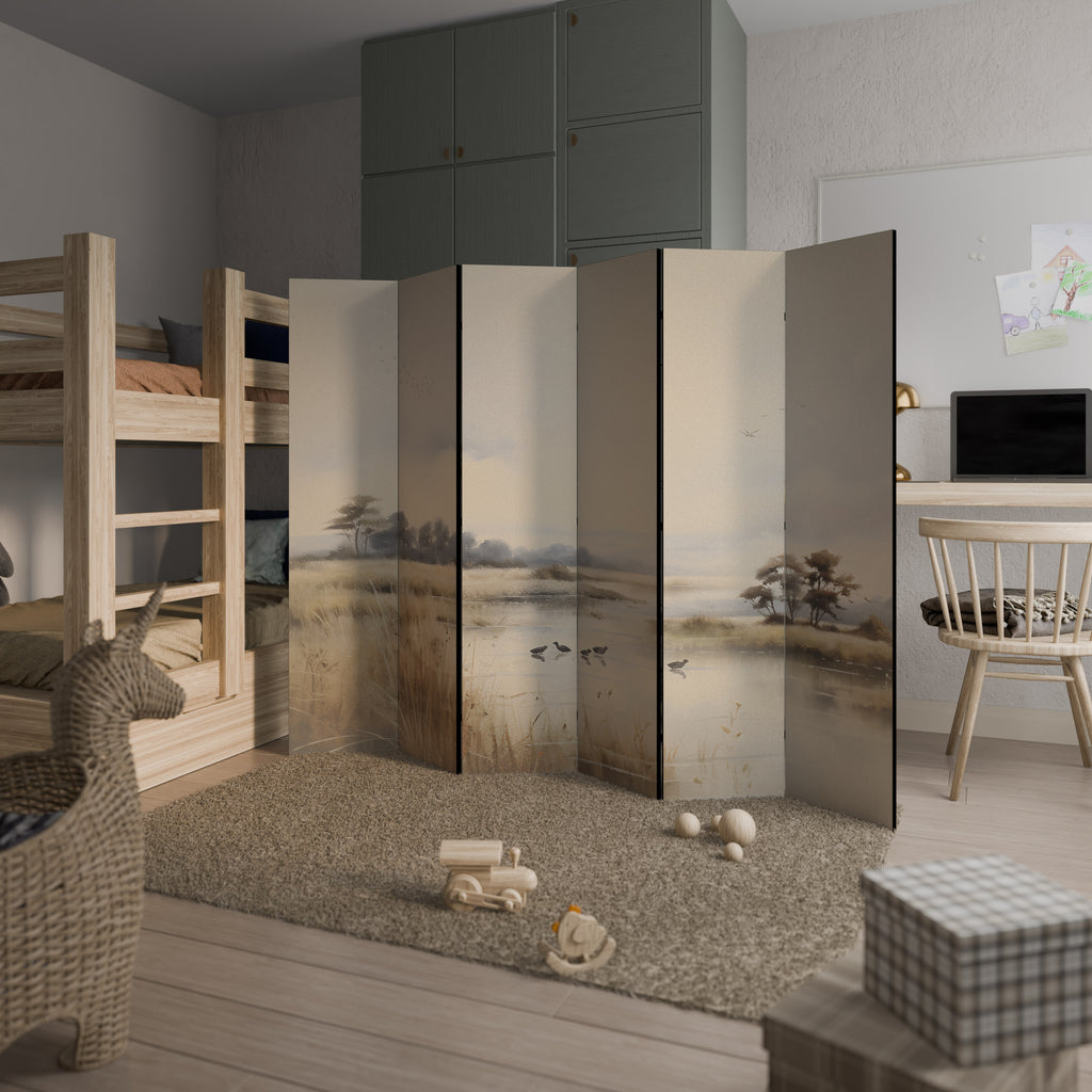LAKESIDE NOSTALGY 6dílný paraván