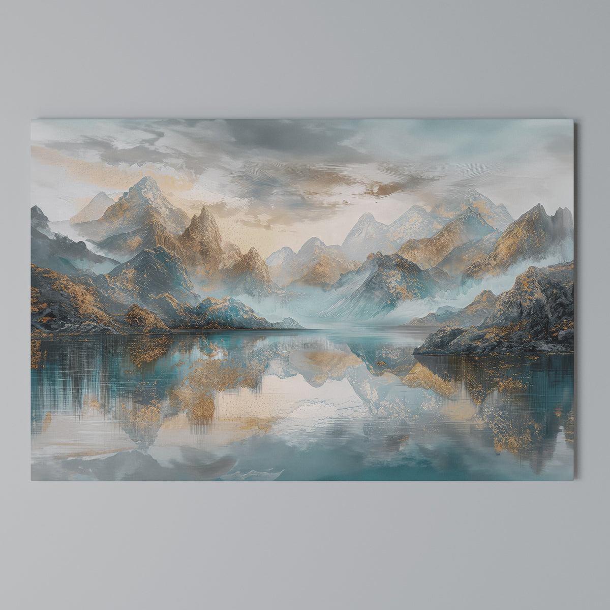 AZURE SUMMITS Horizontal Canvas Print