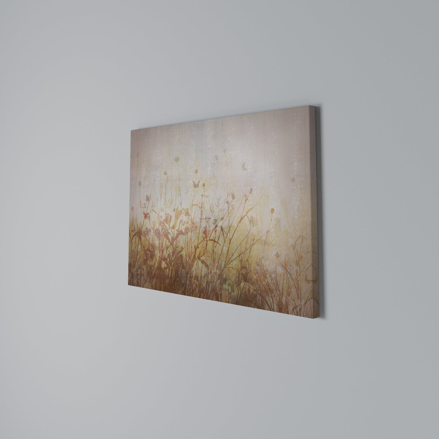 MEADOW BUTTERFLIES Horizontal Canvas Print