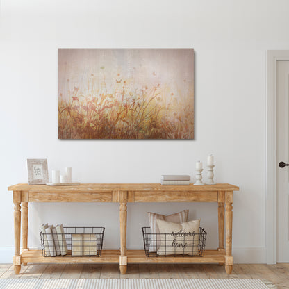 MEADOW BUTTERFLIES Horizontal Canvas Print