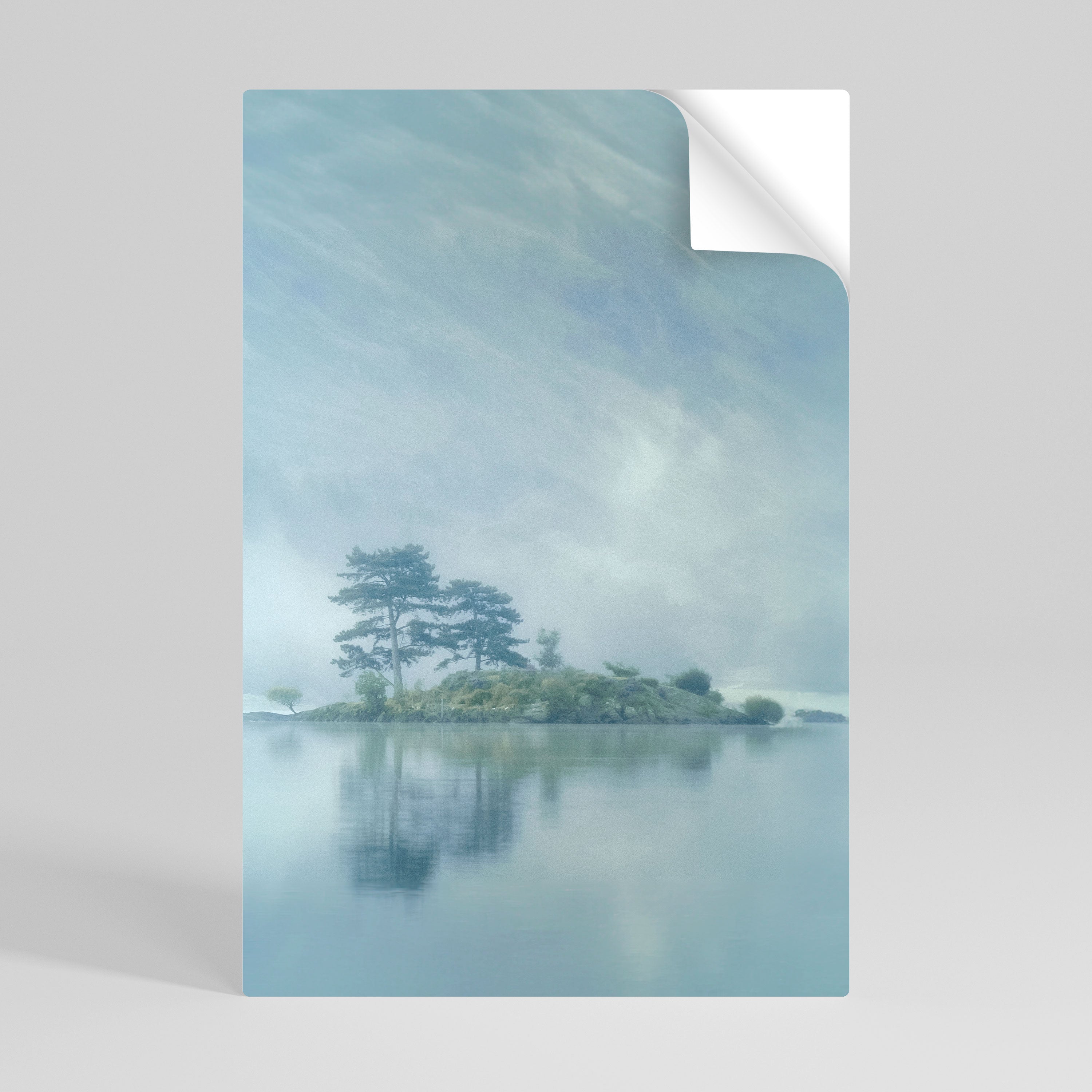 SILVER LAKE Svislý samolepicí plakát