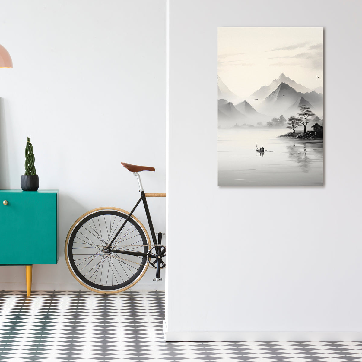ASIAN VENTURE Vertical Canvas Print